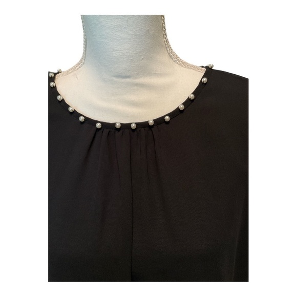 Karl Lagerfeld Paris Chiffon Top size XL NWT - Picture 4 of 10